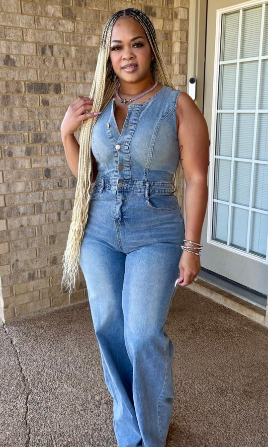 All Jean’d Up Jumpsuit