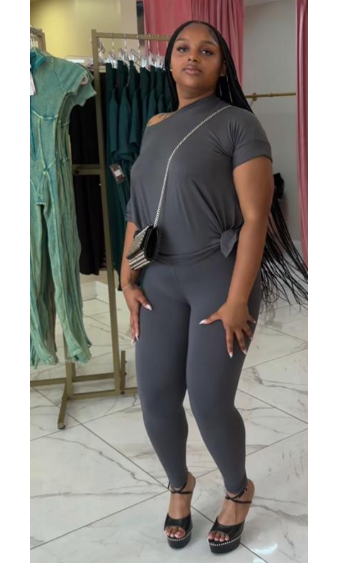 Ash Grey Tuesday Set