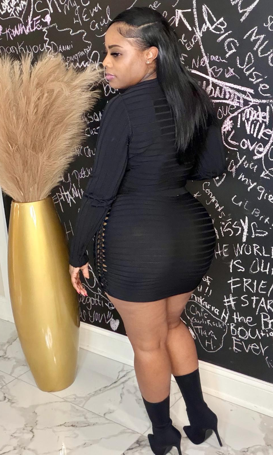 Black Temptation Two-Piece Set