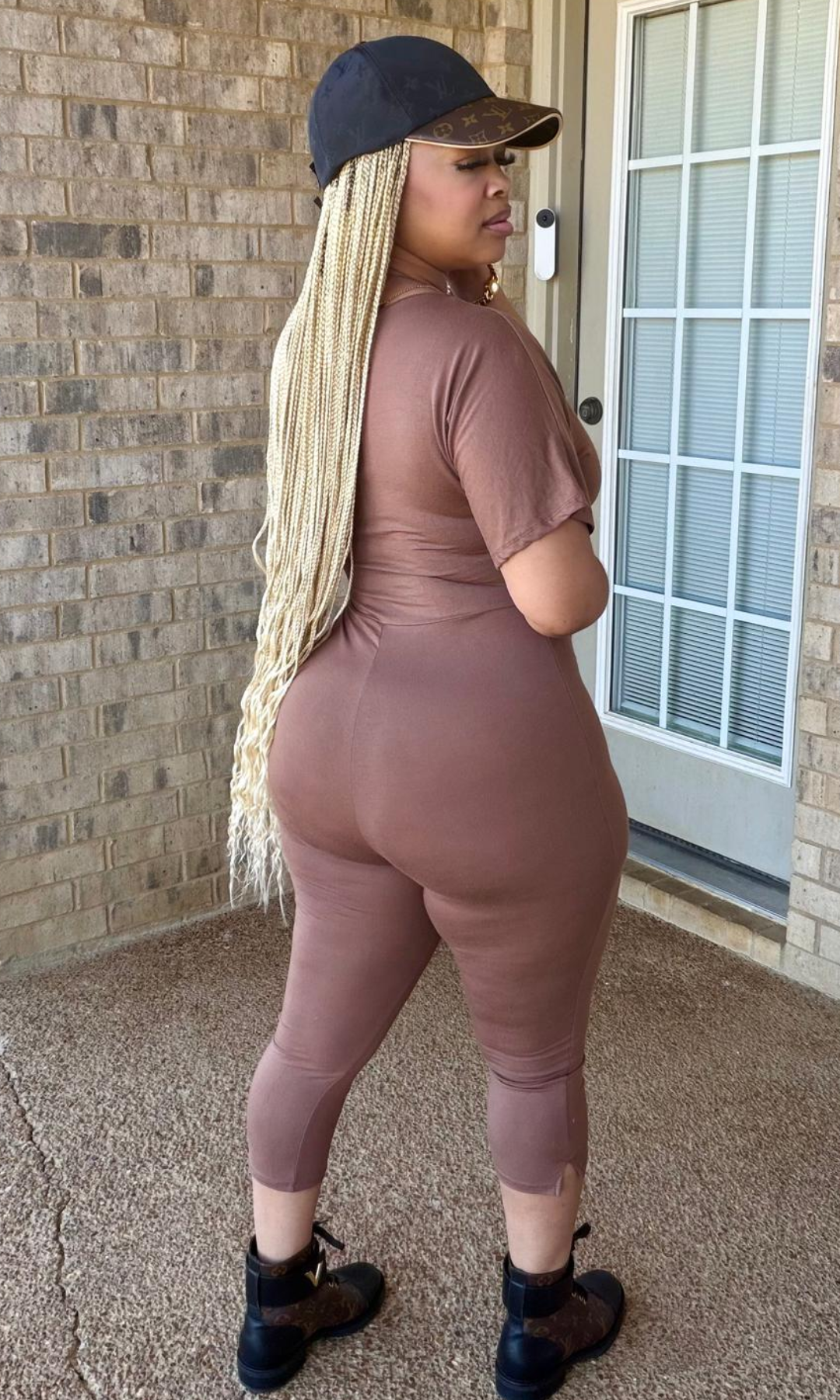 Brown Romper