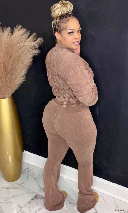 Brown Rugged Lounge Set