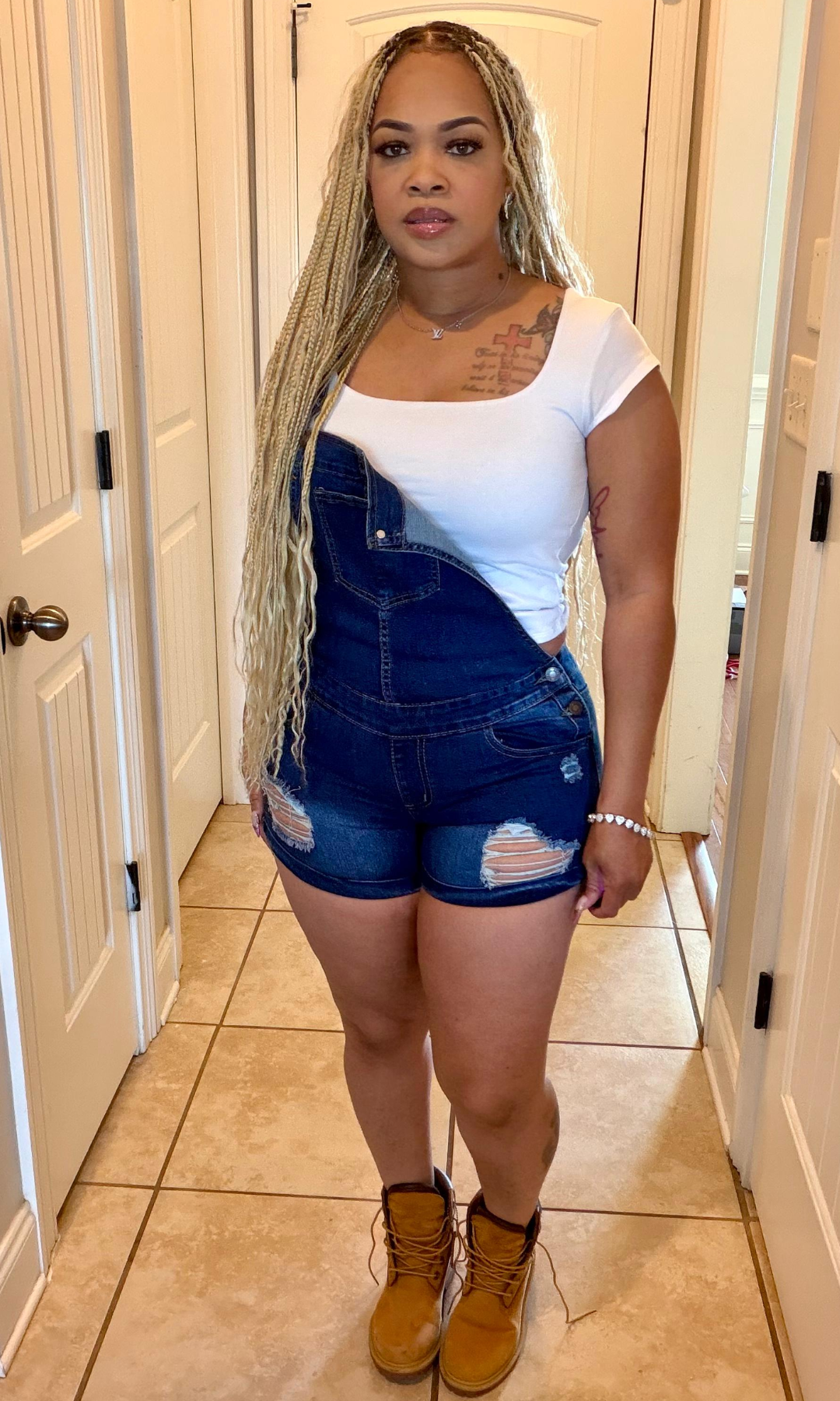 Dark Denim Overall Dukes
