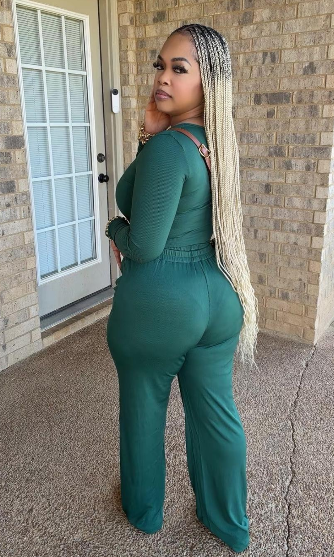 Emerald Envy Bodysuit Set