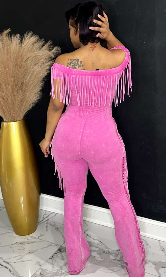 Fringe With Benefits Jumpsuit