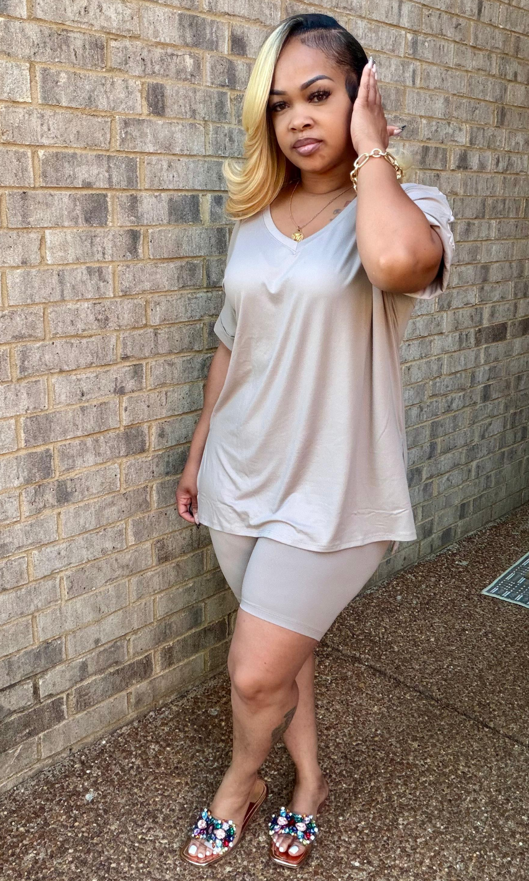 Sand Beige Tuesday Set