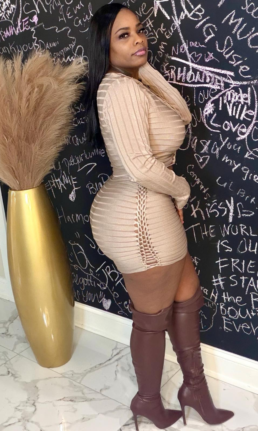 Taupe Temptation Two-Piece Set