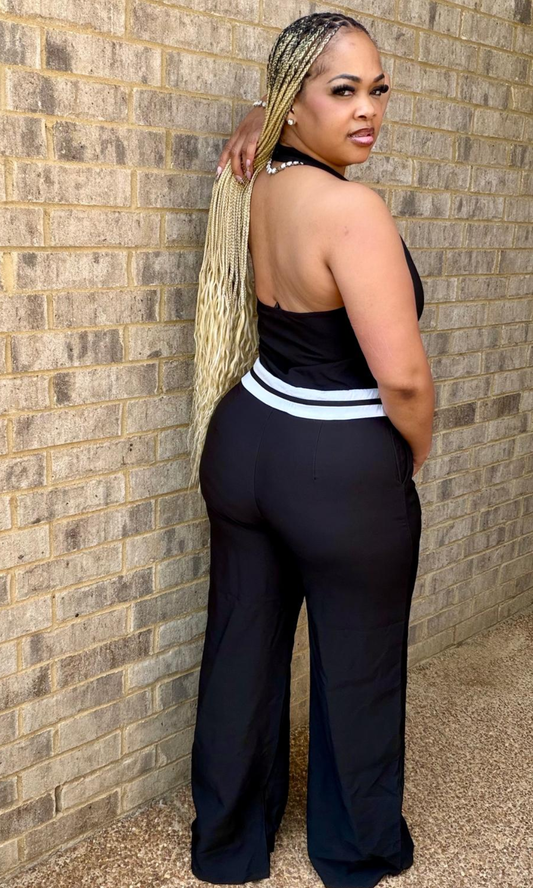 The White Collar Jumpsuit