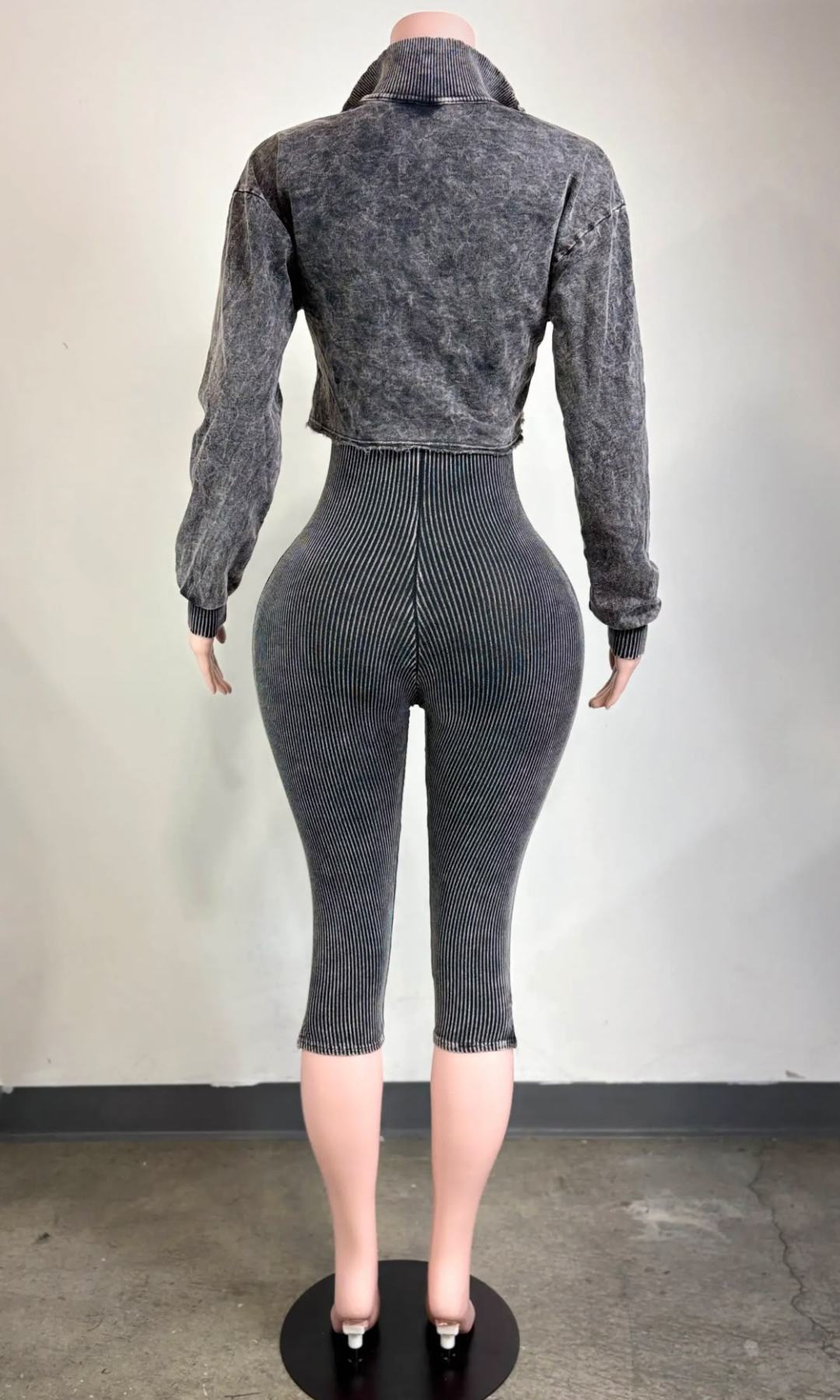 Washed & Worthy Set Black