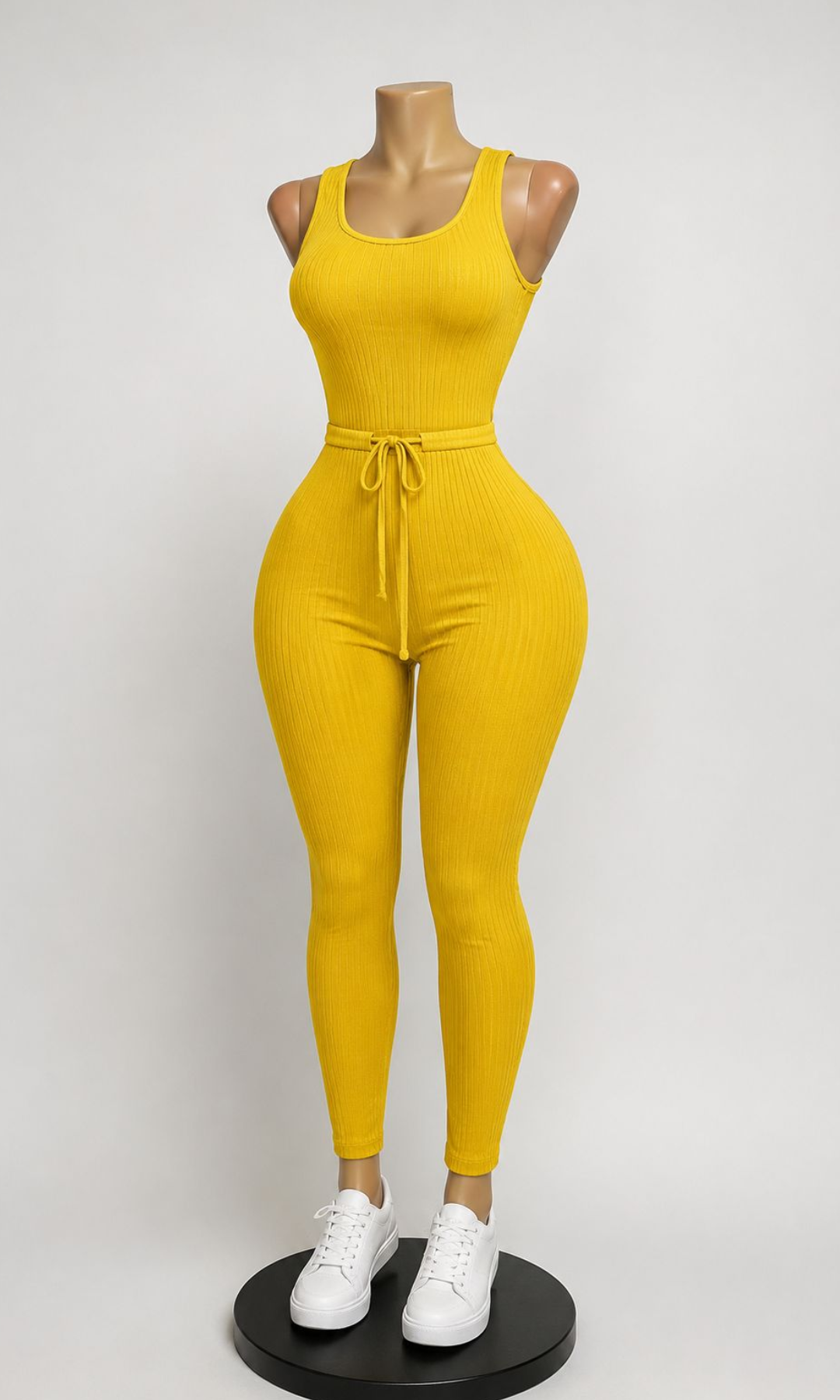 Yellow Tues Drawstring Jumper