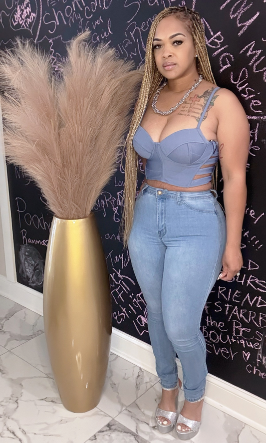 Cropped Blue