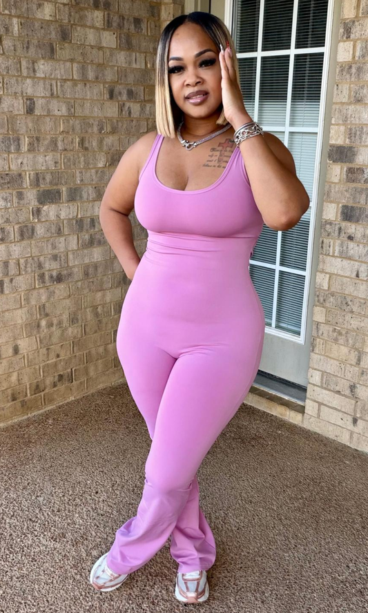 All In One Muave Jumpsuit