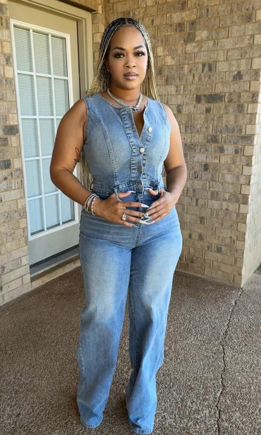 All Jean’d Up Jumpsuit