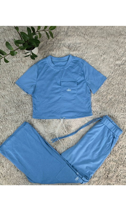 Alo Inspired Jogger (blue)