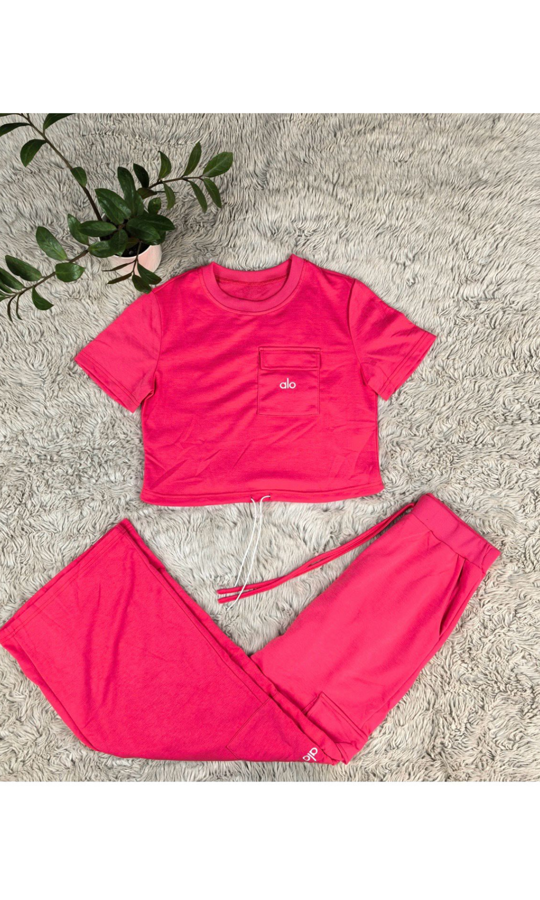 Alo Inspired Jogger (pink)