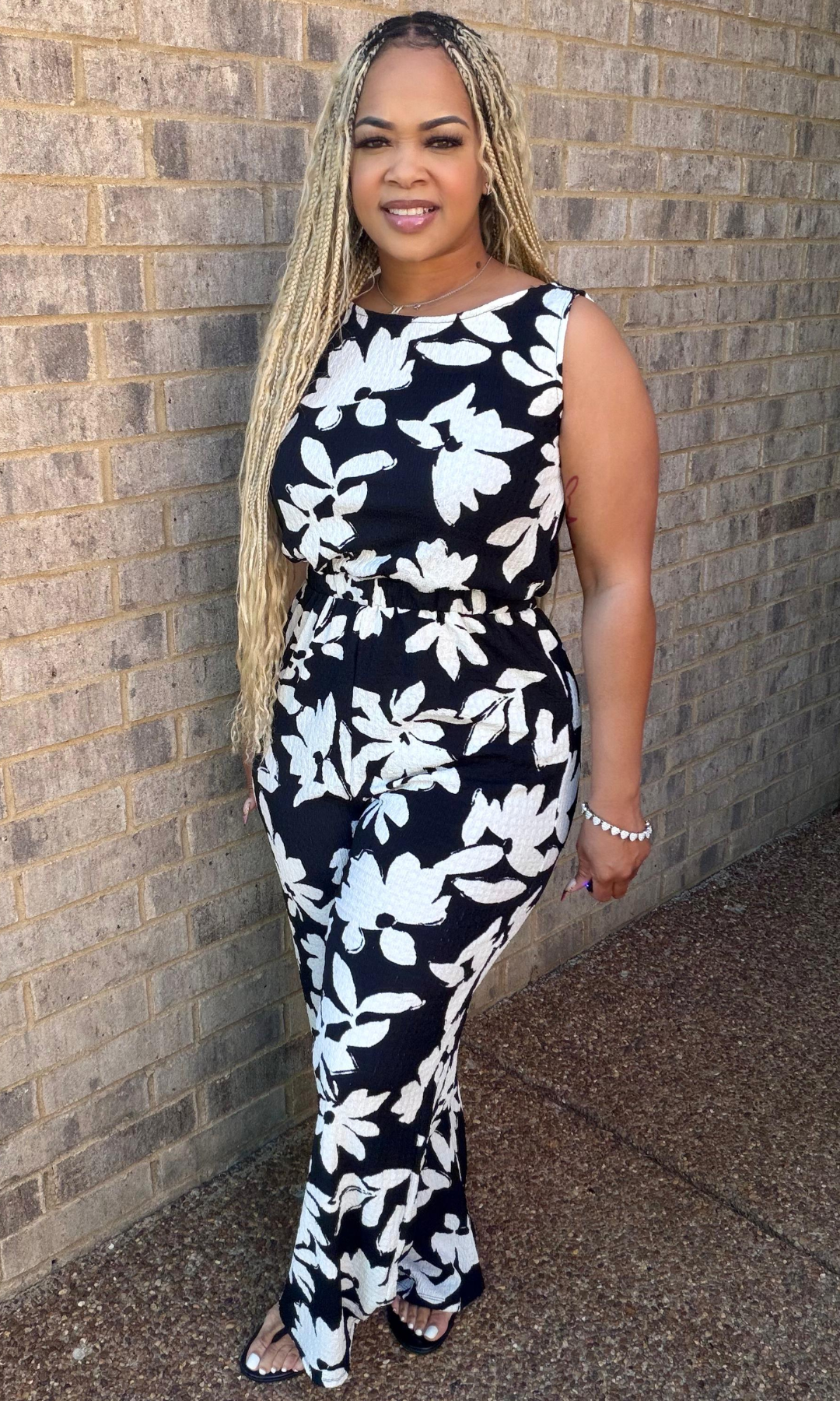 Black Garden Jumpsuit