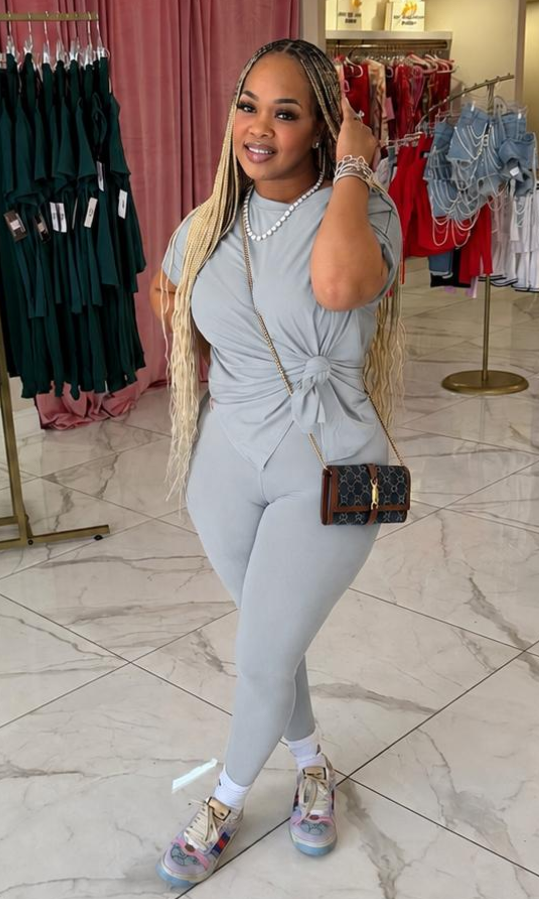 Blue Grey Tuesday Set
