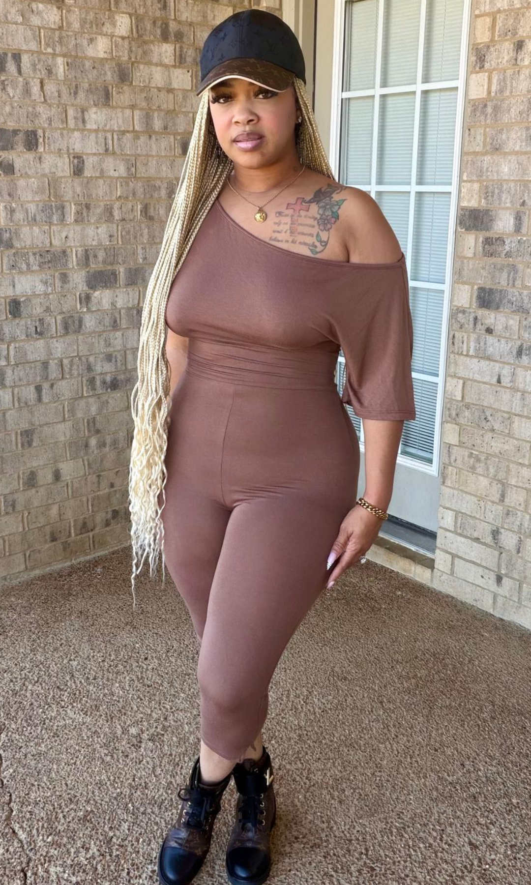 Brown Romper
