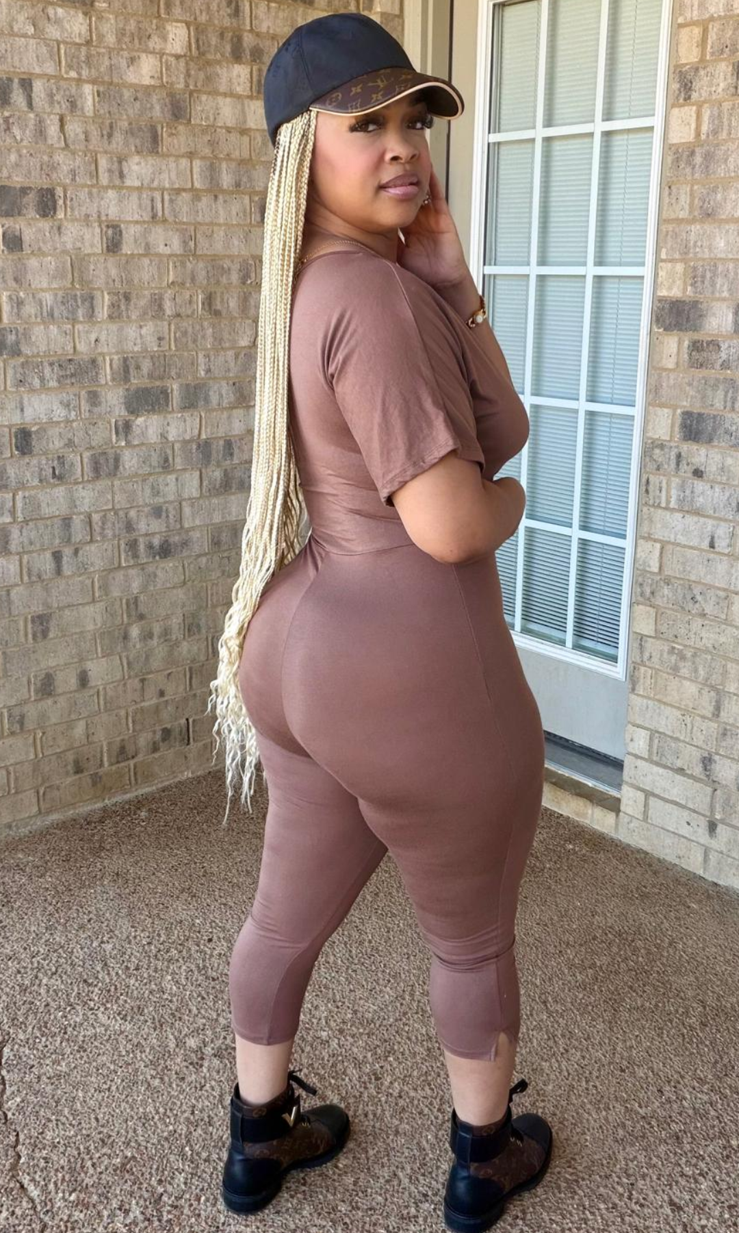 Brown Romper
