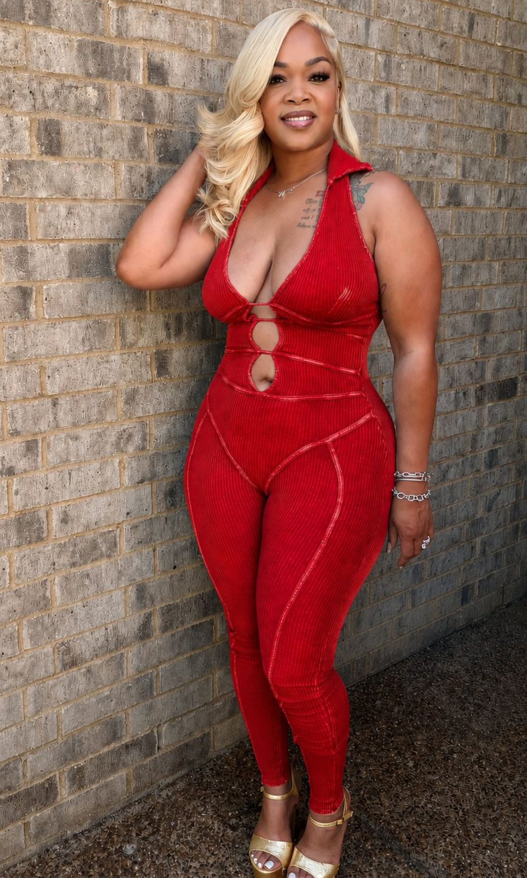 Caught Up Jumpsuit