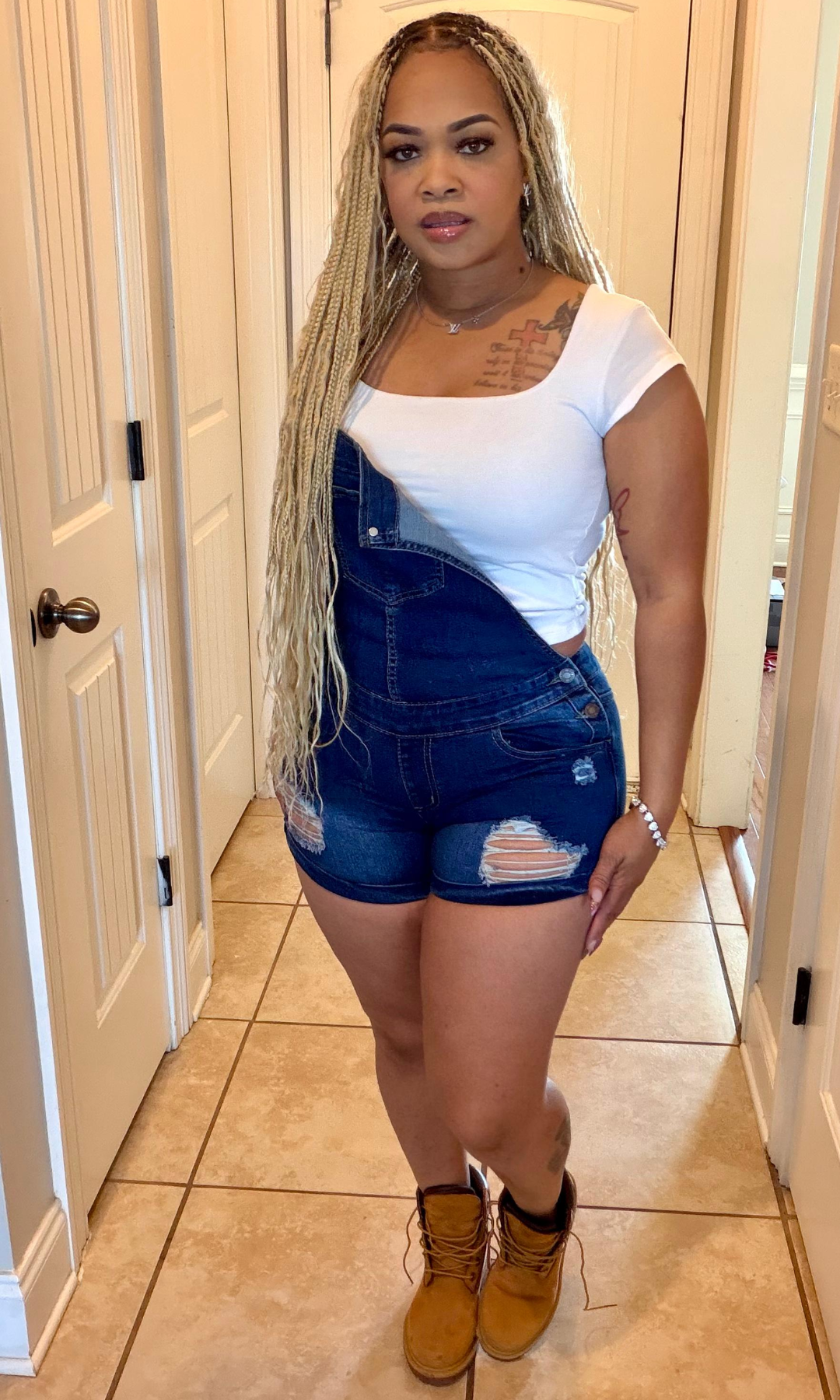 Dark Denim Overall Dukes