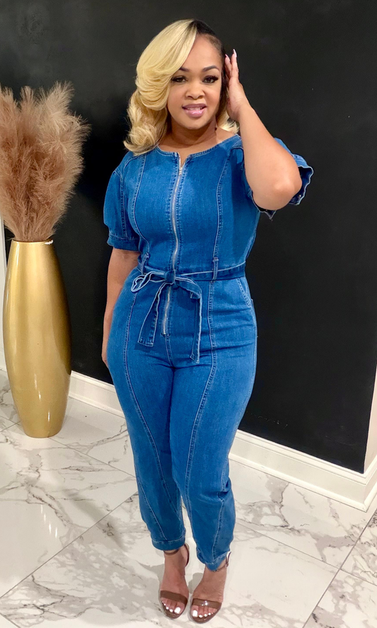 Denim Darling Jumpsuit