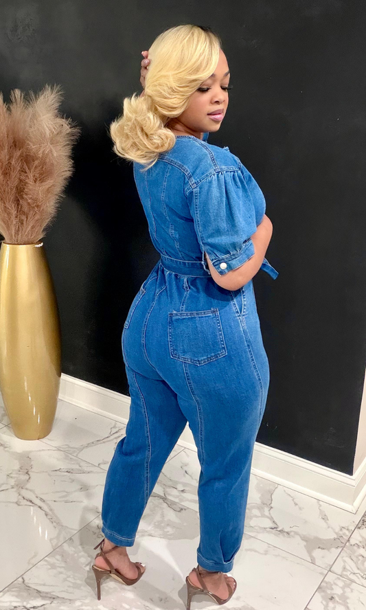 Denim Darling Jumpsuit