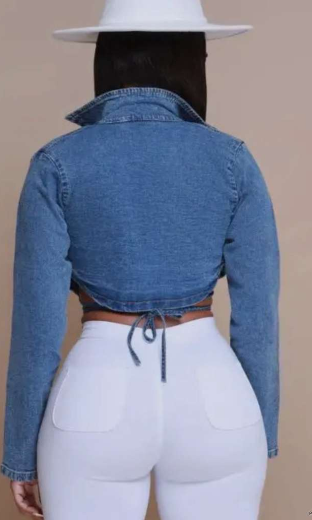 Denim Sexy Blazer Jacket