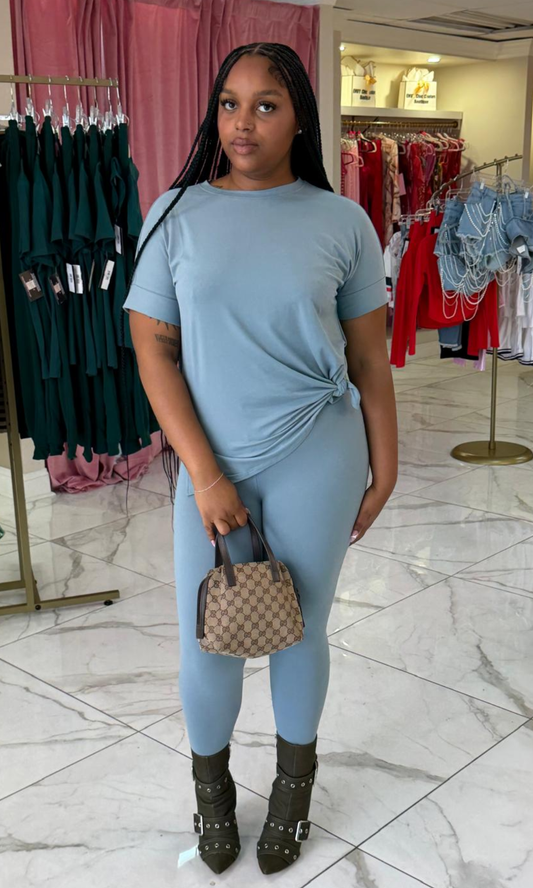 Dusty Blue Tuesday Set
