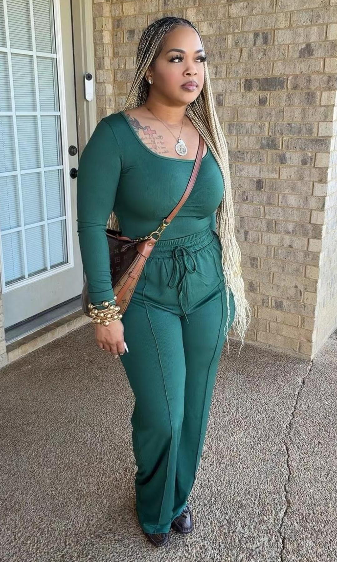 Emerald Envy Bodysuit Set