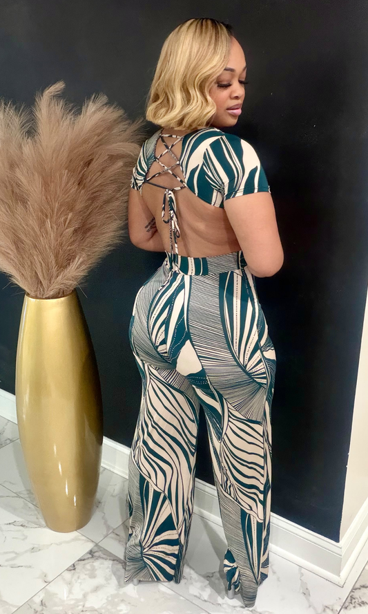 Emerald Escape Jumpsuit