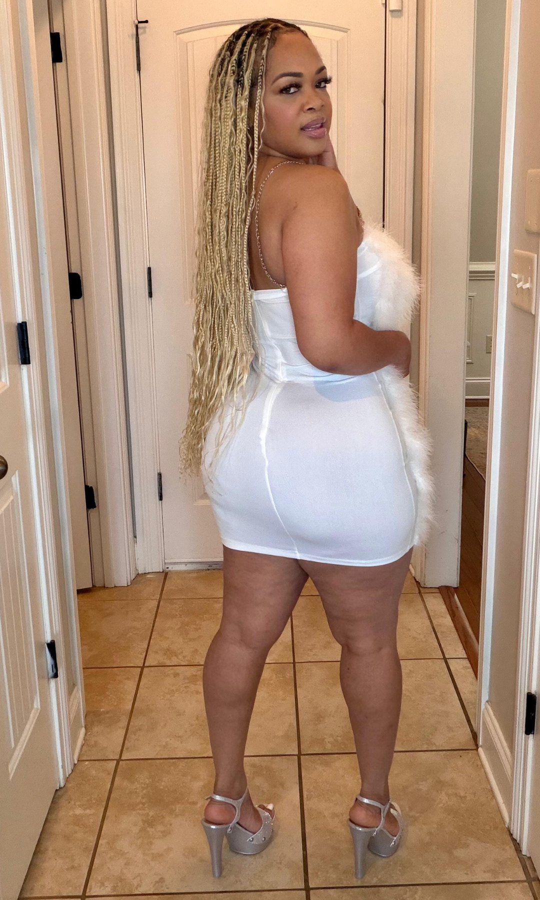 Fairytale White Mini Dress