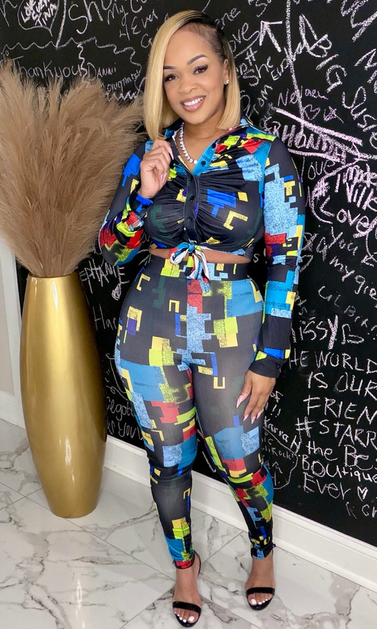 Baby Blue Chalkboard