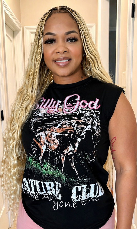 Wild Canyon Graphic Top