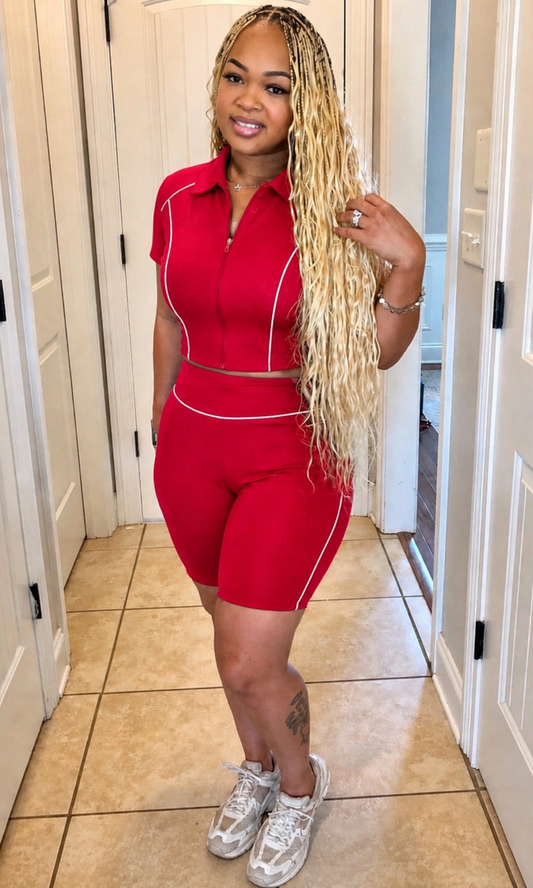 Pretty Me Red 2pc set
