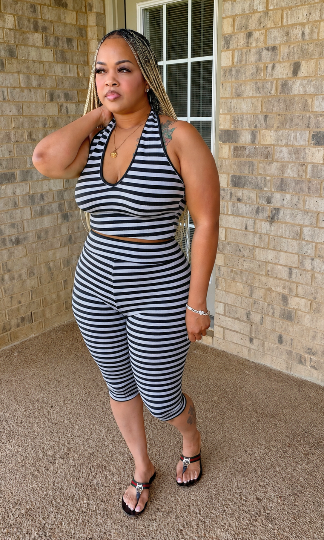Black Stripe Set