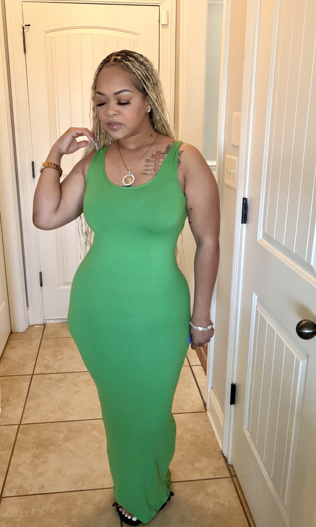 Green Basic Maxi