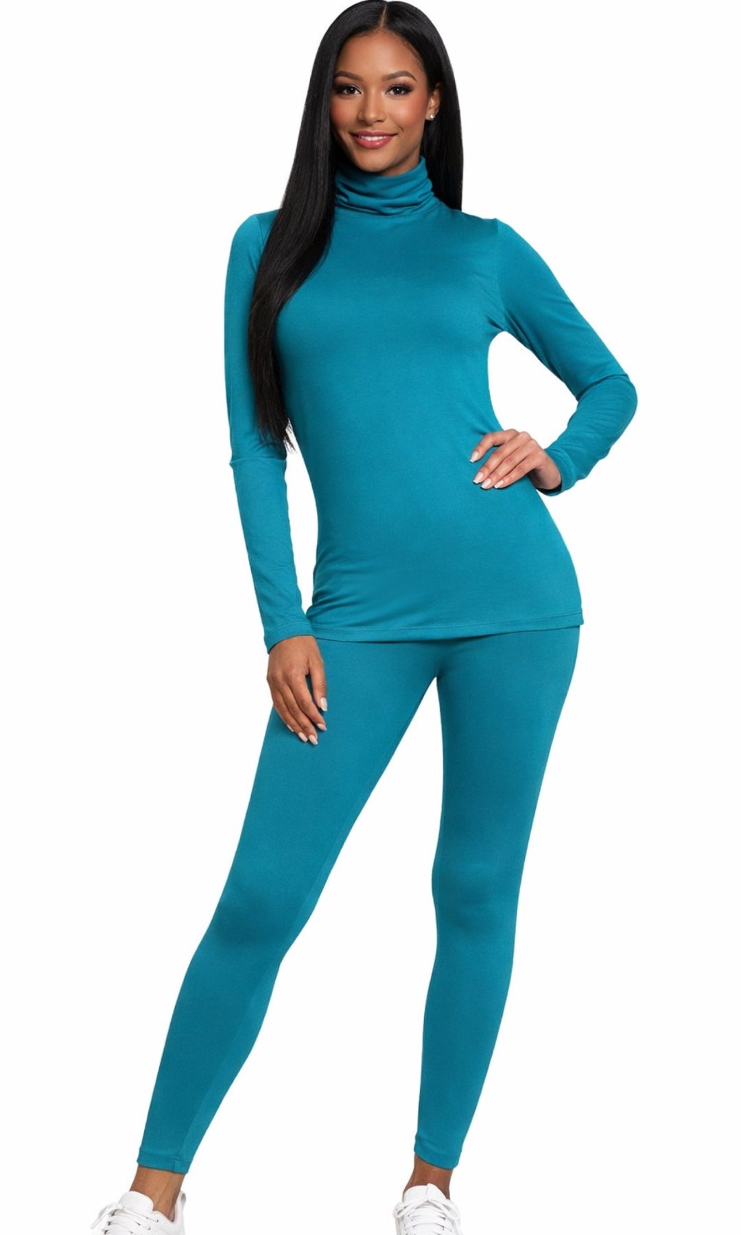 Turtleneck Ocean Teal