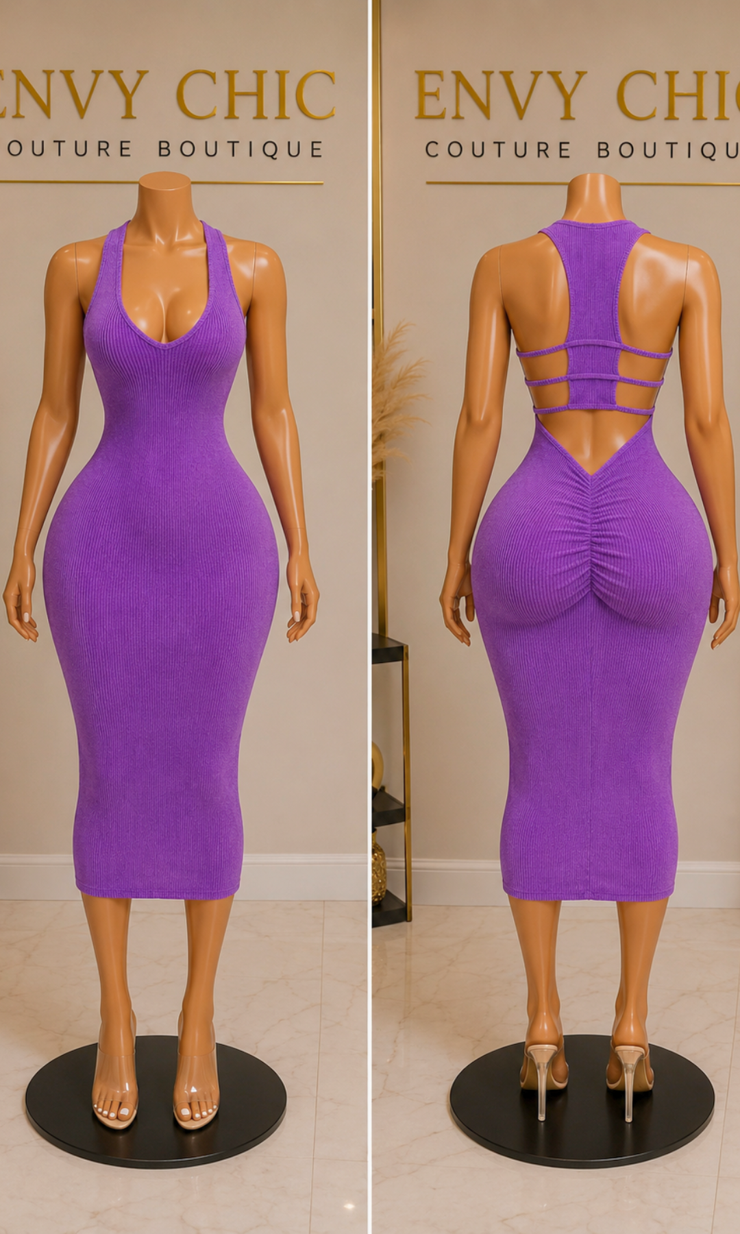 Purple Smoke Dress