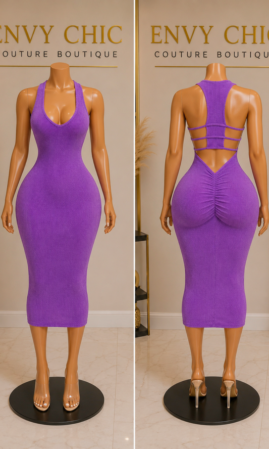Purple Smoke Dress
