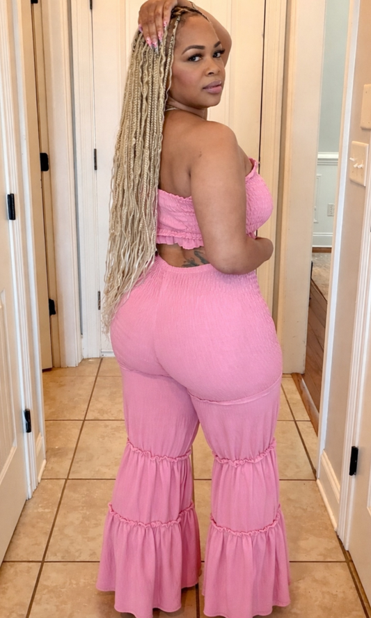 Baby pink Girl 2pc Set