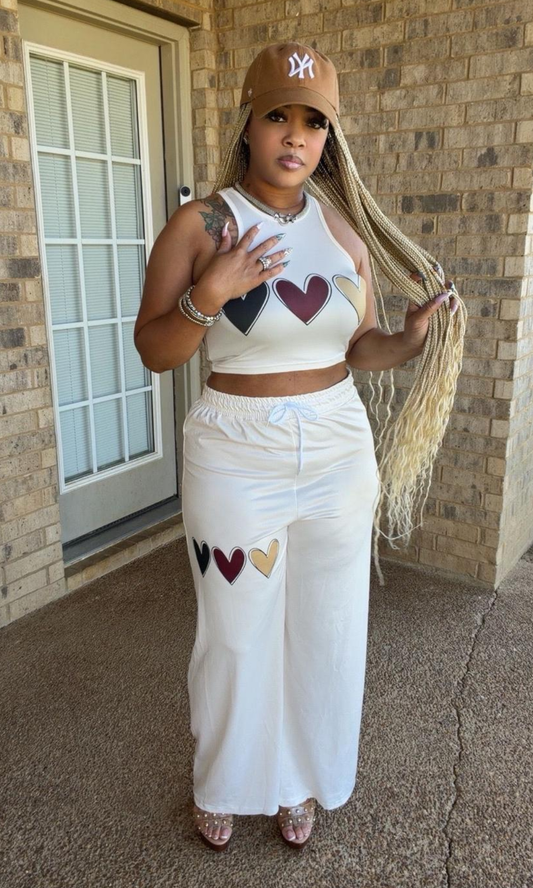 Ivory All On My Hearts Set