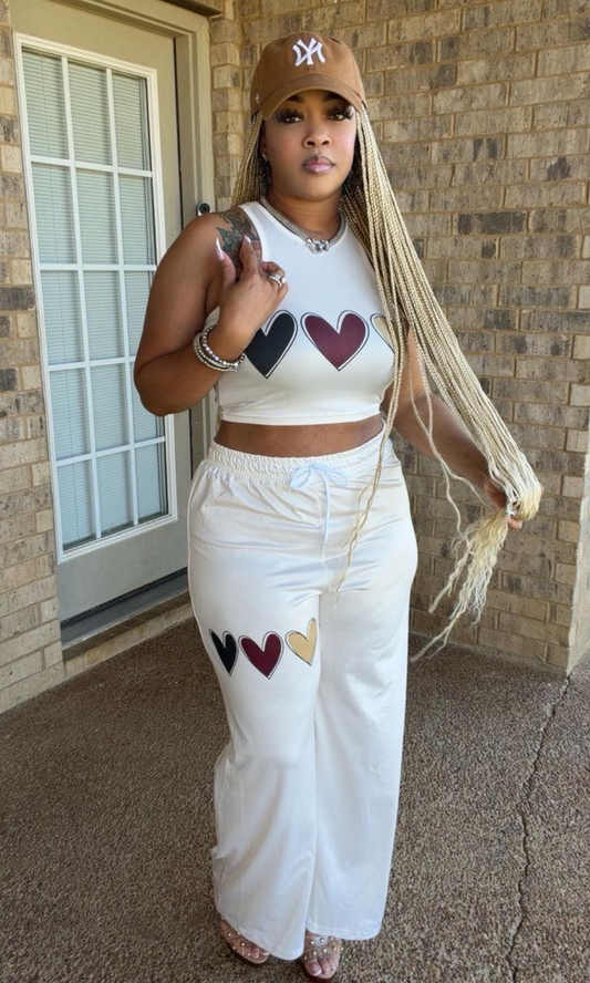 Ivory All On My Hearts Set
