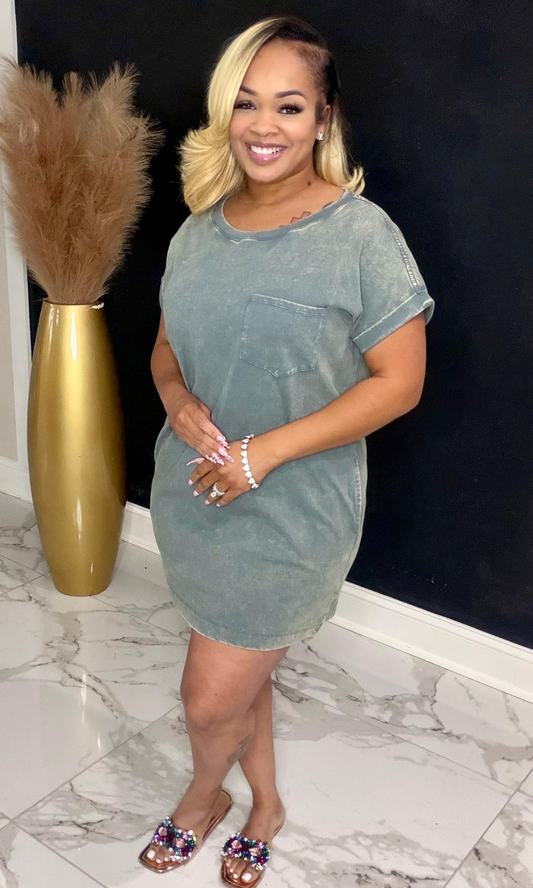 Jade Lemonade Lounge Dress