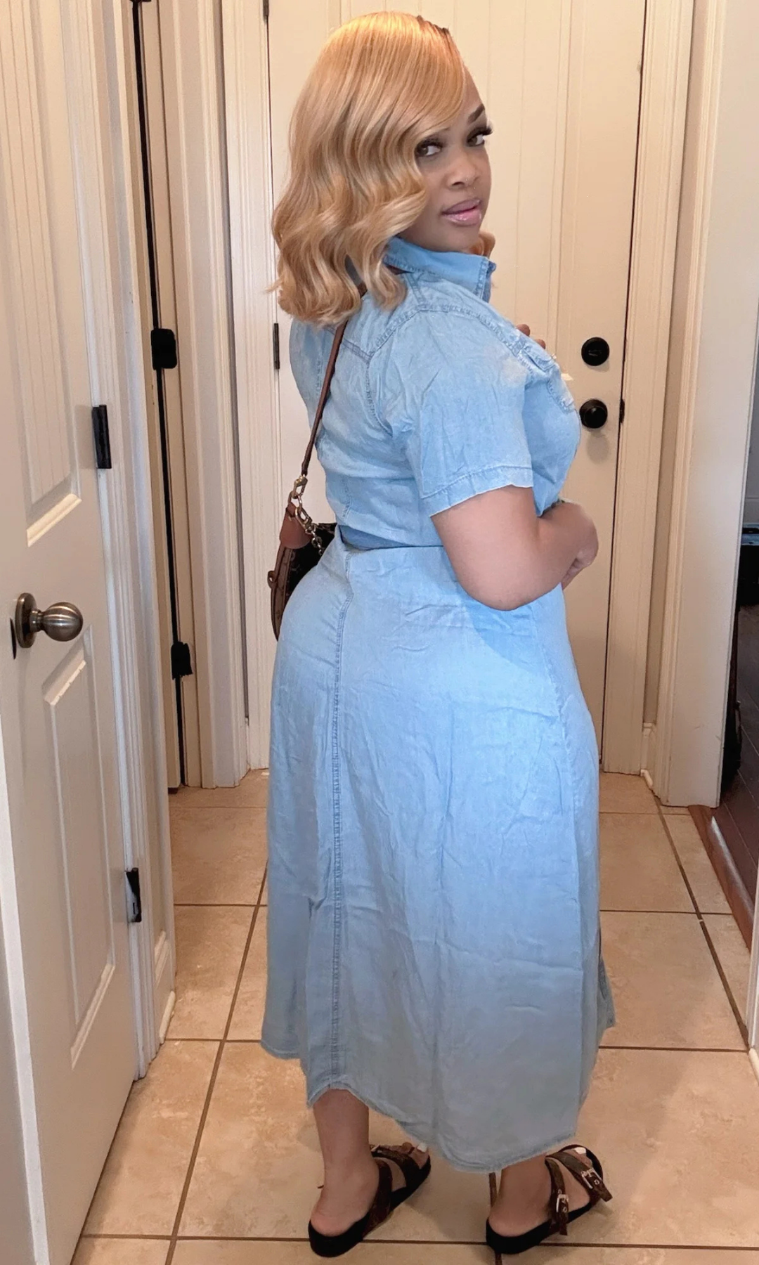 lady-button-down-maxi-dress-back-view-light-denim