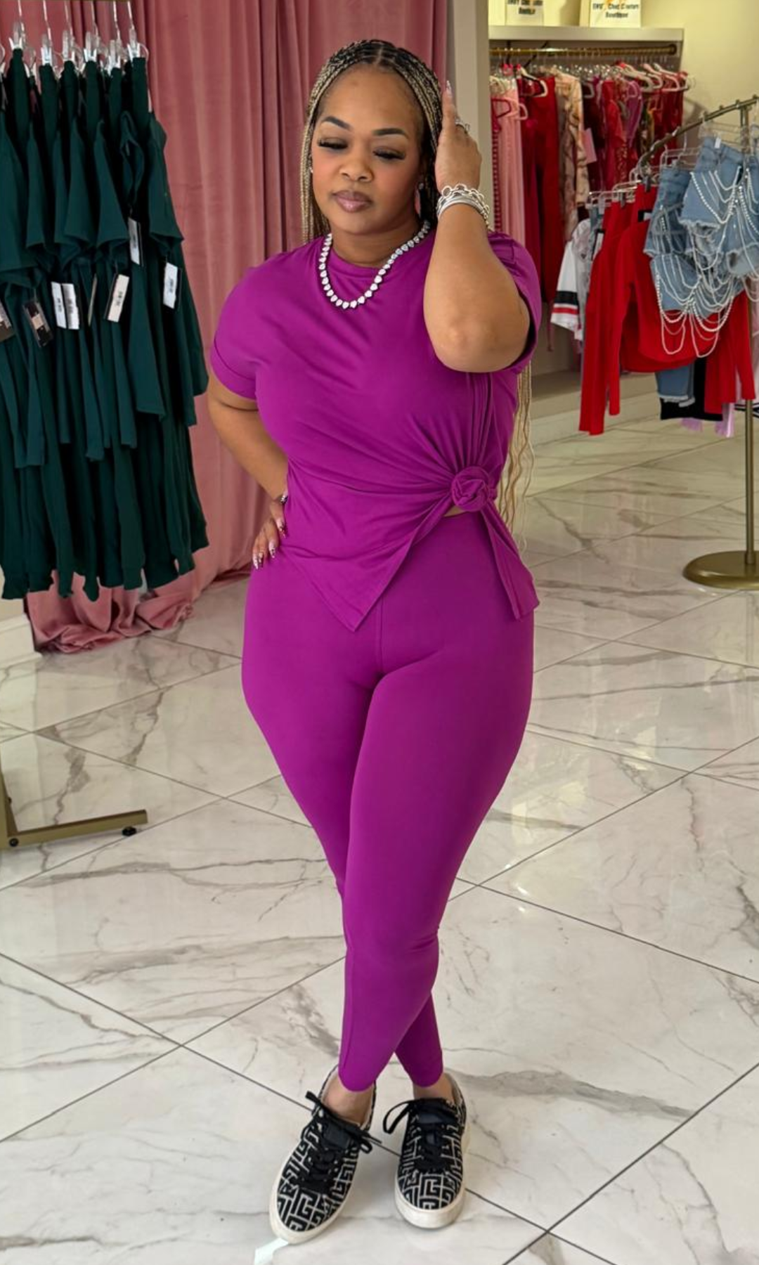 Light Plum Tuesday Set