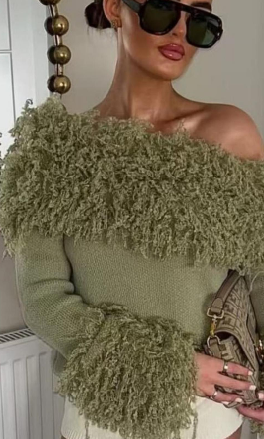 Lime Fairytale Sweater