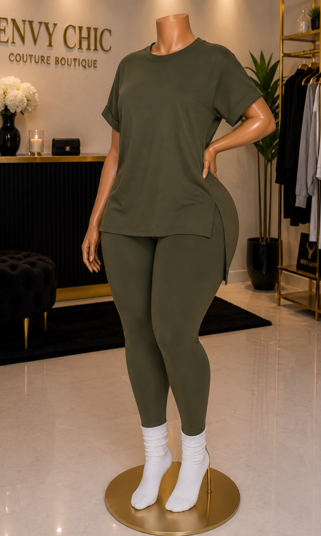 Lounge Dk Olive