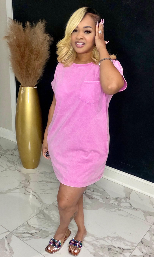 Pink Lemonade Lounge Dress