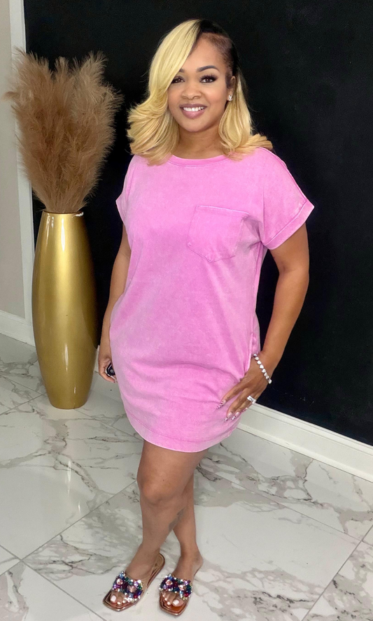 Pink Lemonade Lounge Dress