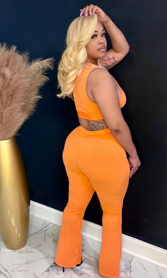 Pretty in Orange Lounge Set